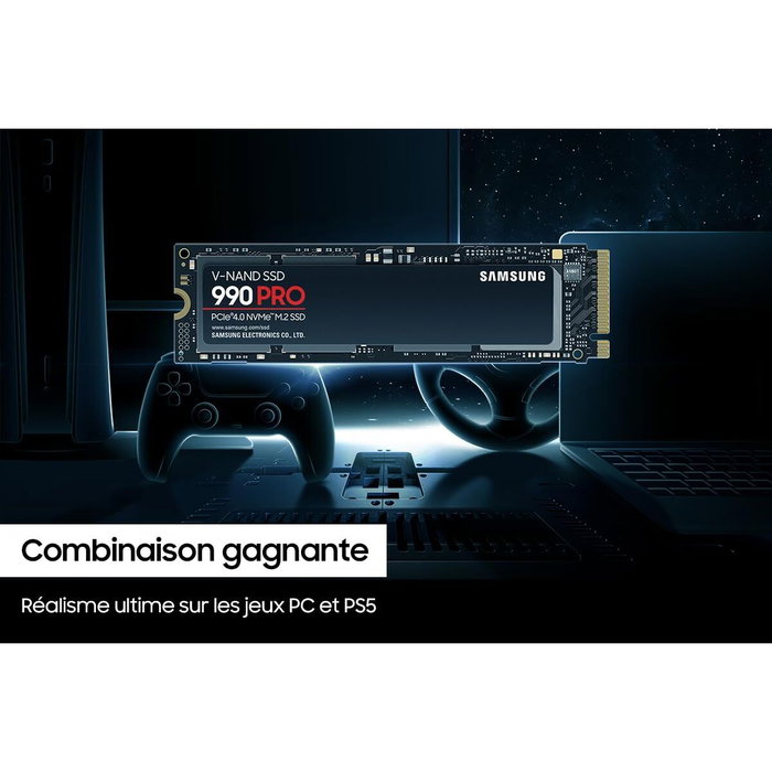 Disque dur Samsung 990 PRO 4 TB SSD