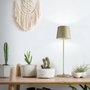 Brilliant Lampe à poser LED KAAMI Cappuccino mat