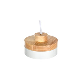 Lampe À Suspension Rylie en métal et bois