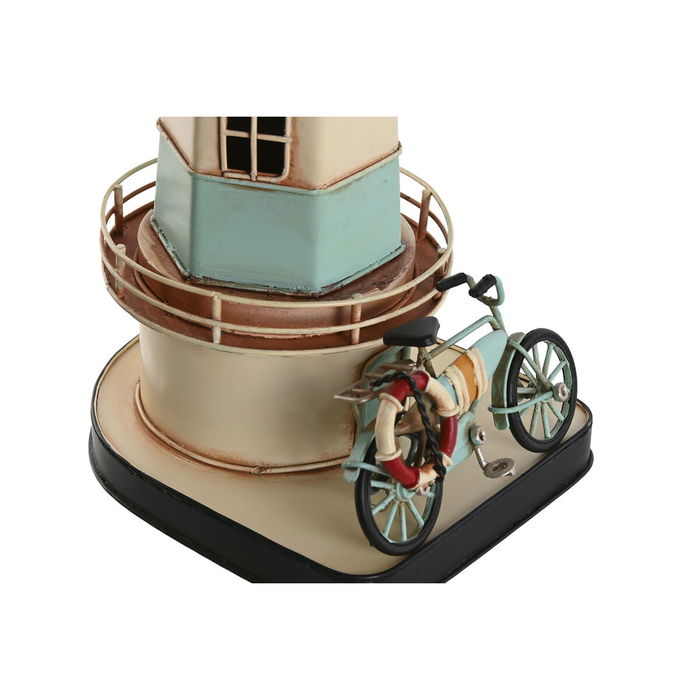 Figurine Décorative Home ESPRIT Bleu Rouge Crème Bleu ciel 13 x 13 x 32 cm (3 Unités)