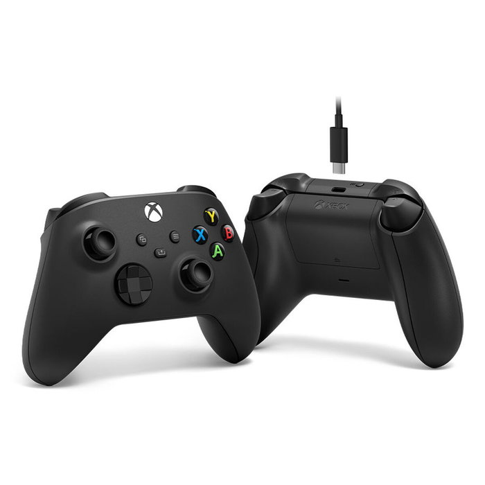 Manette Xbox One + Câble pour PC XBOX EP2-29944 Noir