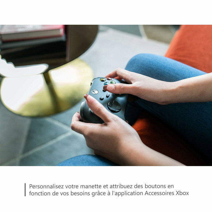 Manette Xbox One + Câble pour PC XBOX EP2-29944 Noir