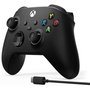 Manette Xbox One + Câble pour PC XBOX EP2-29944 Noir