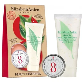 Elizabeth Arden Set Eight Hour Cream Lip Tin et Green Tea Honey Drops Body Cream