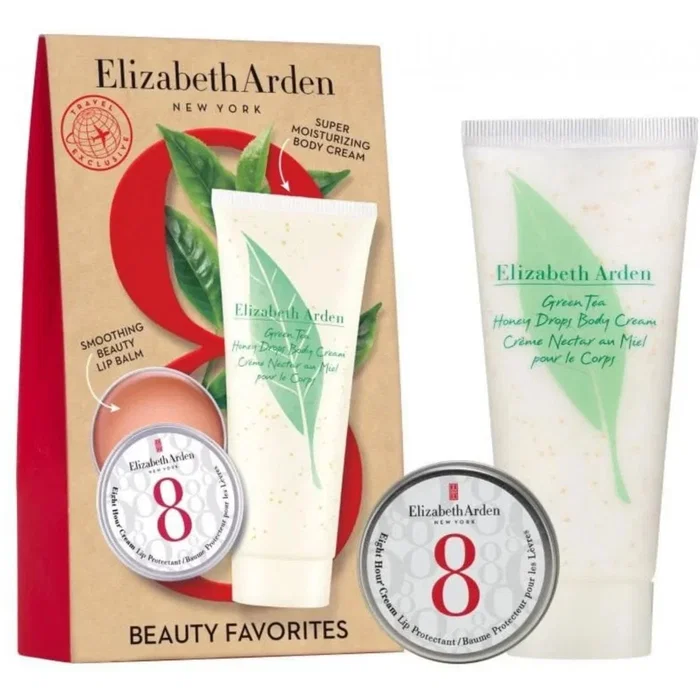 Elizabeth Arden Set Eight Hour Cream Lip Tin et Green Tea Honey Drops Body Cream Elizabeth Arden Set Eight Hour Cream Lip Tin et Green Tea Honey Drops Body Cream