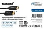 MicroConnect Câble Premium DisplayPort 1.4 vers HDMI 2.0, 10m