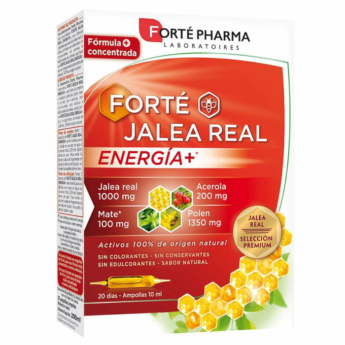 Forté Pharma FORTÉ JALEA REAL energía+ 20 ampoules