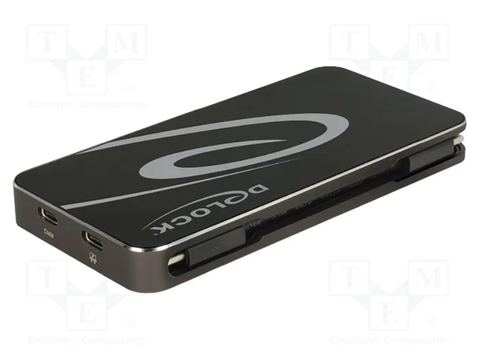 DELOCK Hub USB 3.2 Gen 1, 8 ports, noir DELOCK Hub USB 3.2 Gen 1, 8 ports, noir
