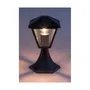 Rabalux Paravento Lampe d'extérieur 1xE27 IP44 Noir Aluminium Verre Transparent RAB-7148