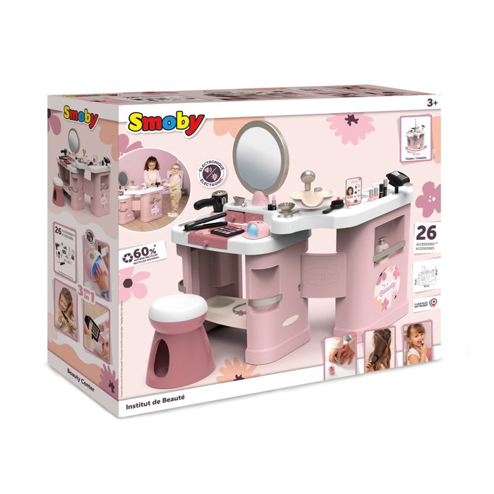 Smoby My Beauty Center - Institut de Beauté 3 en 1