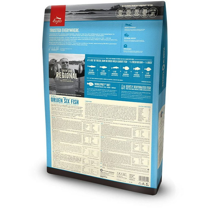 Aliments pour chat Orijen Adult Adulte Poisson 5,4 kg