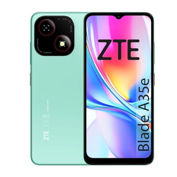 ZTE Blade A35E Smartphone 2+2GB RAM 32GB, écran 6.52 HD, batterie 5000mAh, 4G, Dual SIM ZTE Blade A35E Smartphone 2+2GB RAM 32GB, écran 6.52 HD, batterie 5000mAh, 4G, Dual SIM