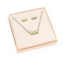 Ensemble Collier et Boucles d'oreille Femmes One Jewels OJSET10SG Multicouleur