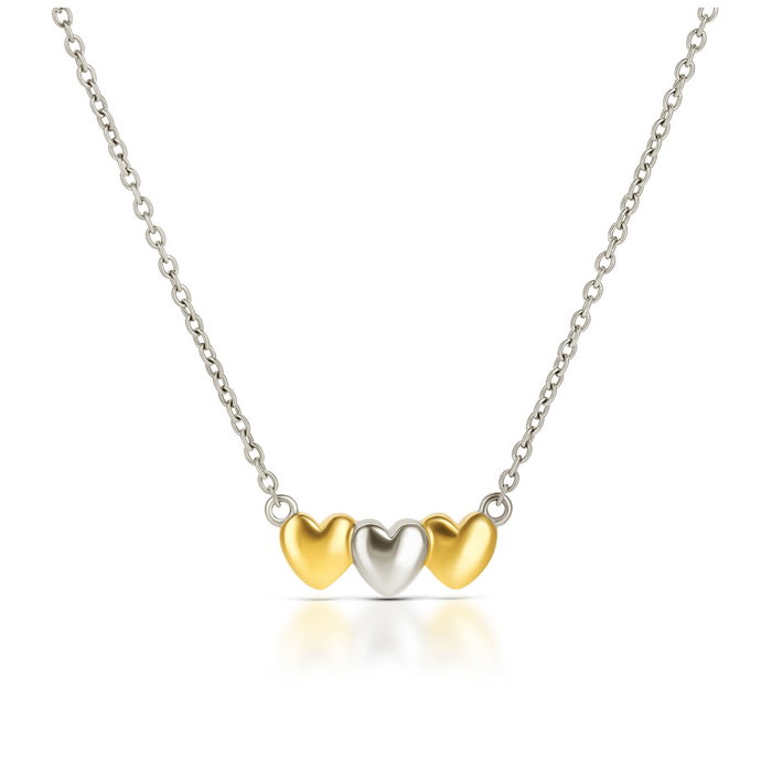 Ensemble Collier et Boucles d'oreille Femmes One Jewels OJSET10SG Multicouleur