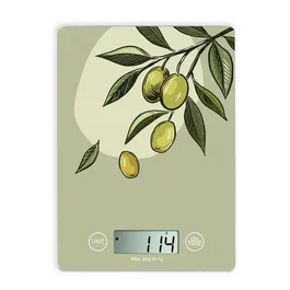Livoo DOM451OL Balance de cuisine électronique avec plateau en verre