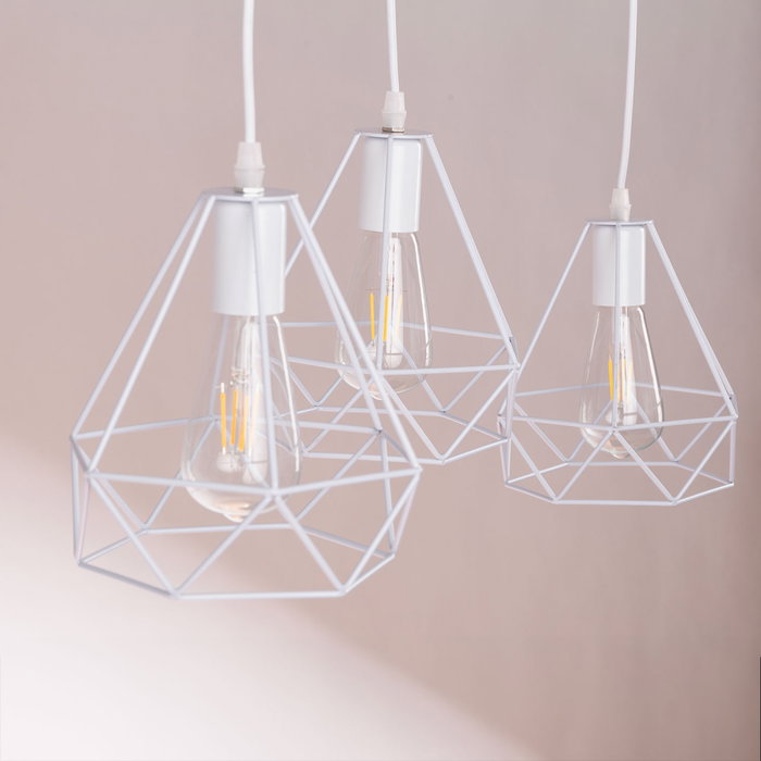 Lampe à suspension Indaiatuba en métal et bois Lampe à suspension Indaiatuba en métal et bois