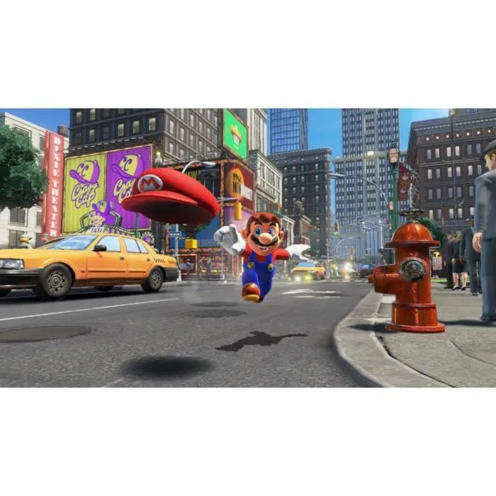 Nintendo Super Mario Odyssey - Jeu Nintendo Switch - Aventure 3D bac à sable avec lancer de chapeau, chapimorphose et découvertes mondiales