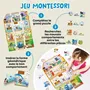Adventerra Jeu éducatif GEOMAG - My Eco House - Méthode Montessori - Construction de maison - Sensibilisation à l'environnement
