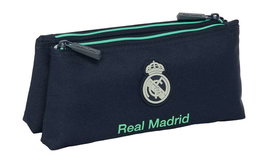 Safta Pochette de toilette double Real Madrid 2e équipement 25/26 - 22 x 10 x 8 cm - Dès 3 ans
