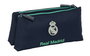 Safta Pochette de toilette double Real Madrid 2e équipement 25/26 - 22 x 10 x 8 cm - Dès 3 ans