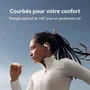 Huawei FreeArc - Écouteurs sans fil intra-auriculaires Bluetooth avec audio dynamique - Gris - Confort longue durée