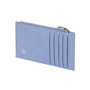Karactermania - Porte-cartes et porte-monnaie slim Lilo et Stitch en acier - 5 compartiments pour cartes, 1 pour monnaie - PVC/polyester - Dimensions : 0,5 x 14 x 8 cm - Bleu