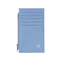 Karactermania - Porte-cartes et porte-monnaie slim Lilo et Stitch en acier - 5 compartiments pour cartes, 1 pour monnaie - PVC/polyester - Dimensions : 0,5 x 14 x 8 cm - Bleu