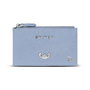 Karactermania - Porte-cartes et porte-monnaie slim Lilo et Stitch en acier - 5 compartiments pour cartes, 1 pour monnaie - PVC/polyester - Dimensions : 0,5 x 14 x 8 cm - Bleu