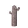 BigBuy Home Figurine Décorative Cactus Gris