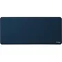 Yenkee YPM 9040BE - Tapis de souris de bureau XXL en coton 900x400mm (90x40 cm) - Surface anti-dérapante, bords renforcés