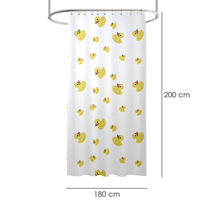 ORYX Rideau de douche Patitos 180x200cm Imperméable