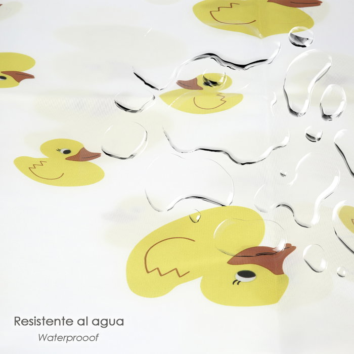 ORYX Rideau de douche Patitos 180x200cm Imperméable