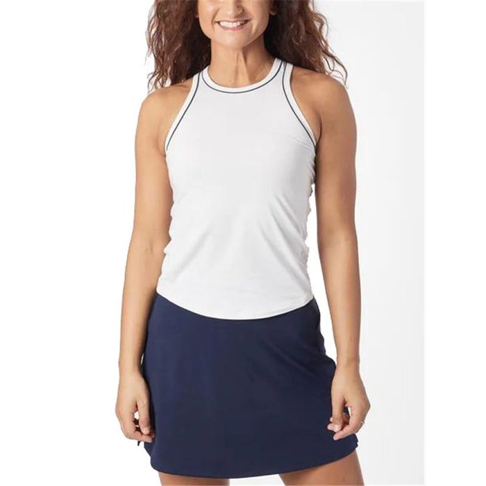Maillot de Corps sans Manches pour Femme Wilson Team Tank Blanc Padel XL