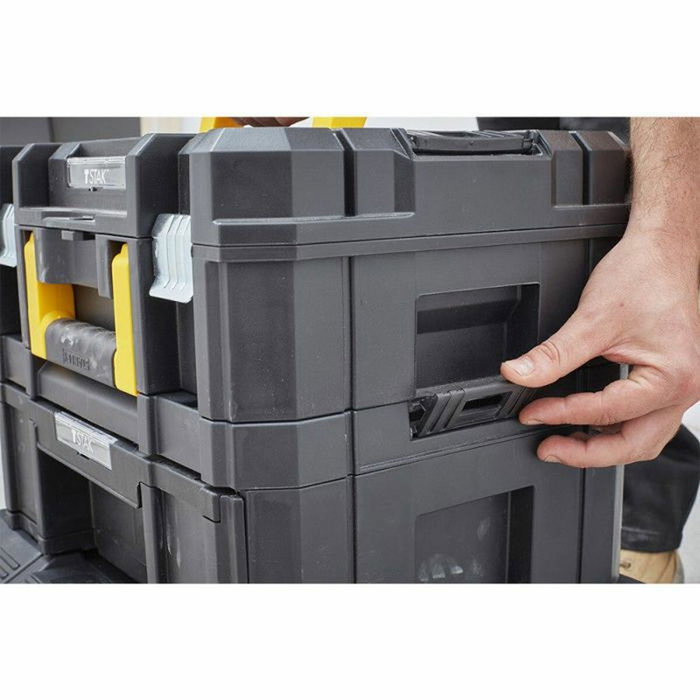 Stanley Pro-Stack™ FATMAX® Organiseur de rangement avec tiroir et 6 casiers Stanley Pro-Stack™ FATMAX® Organiseur de rangement avec tiroir et 6 casiers