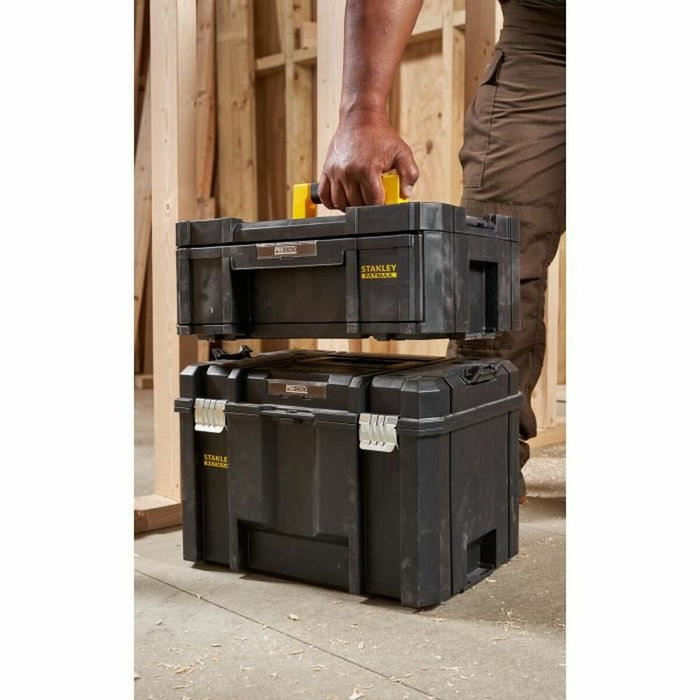 Stanley Pro-Stack™ FATMAX® Organiseur de rangement avec tiroir et 6 casiers Stanley Pro-Stack™ FATMAX® Organiseur de rangement avec tiroir et 6 casiers