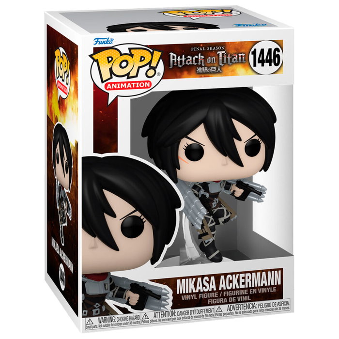 FUNKO Figura POP Attack on Titan Mikasa Ackermann FUNKO Figura POP Attack on Titan Mikasa Ackermann