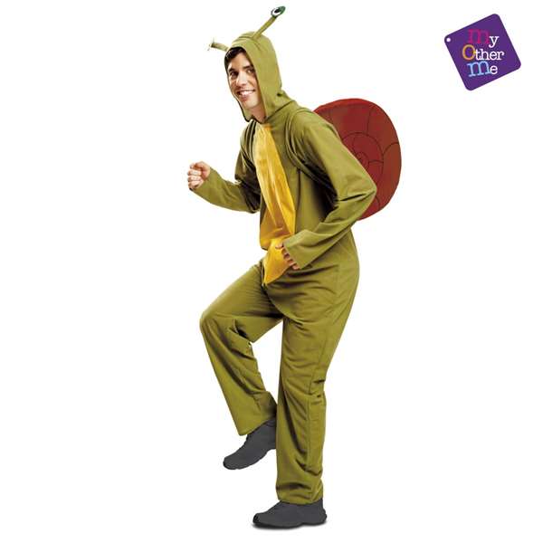 My Other Me Déguisement Escargot Taille M-L, Costume adulte, 100% Polyester