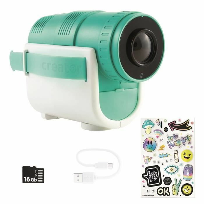 Canal Toys Caméra Projecteur 3 en 1 Video Creator CLK 039