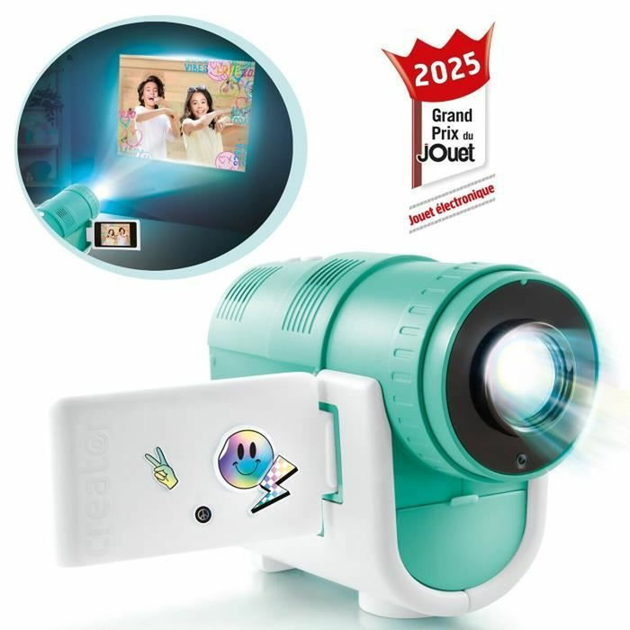 Canal Toys Caméra Projecteur 3 en 1 Video Creator CLK 039