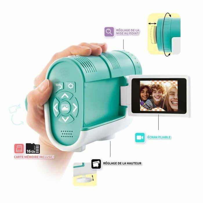 Canal Toys Caméra Projecteur 3 en 1 Video Creator CLK 039