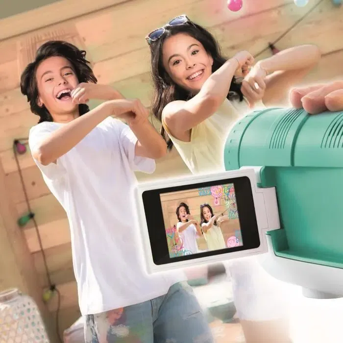 Canal Toys Projecteur Caméra avec Wifi CLK 039 - Pour Capturer et Projeter Photos et Vidéos sur Toute Surface, Compatible Smartphone, Inclut Carte SD et Stickers