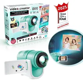 Canal Toys Projecteur Caméra avec Wifi CLK 039 - Pour Capturer et Projeter Photos et Vidéos sur Toute Surface, Compatible Smartphone, Inclut Carte SD et Stickers