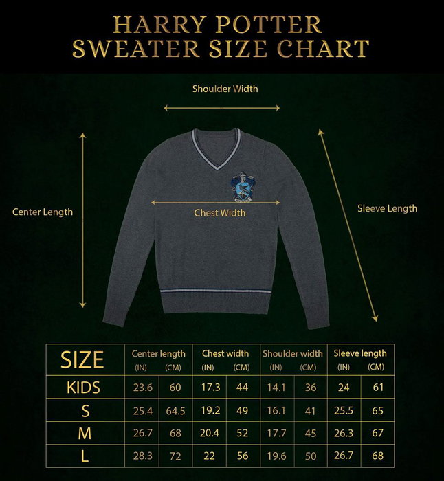 Harry Potter Sweater Ravenclaw (S)