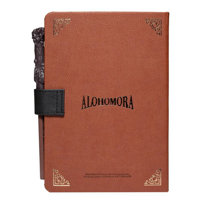 Grupo Erik Carnet Premium Harry Potter A5 avec Stylo Baguette Magique