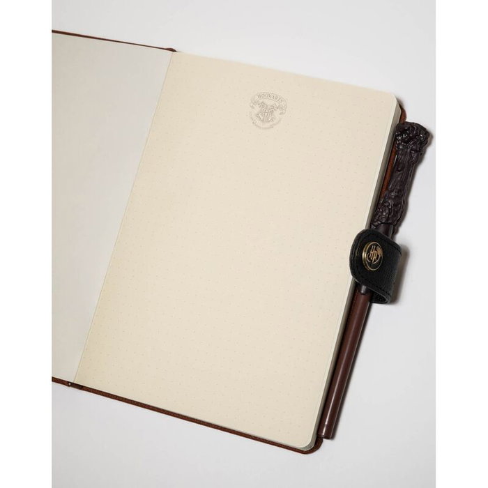 Grupo Erik Carnet Premium Harry Potter A5 avec Stylo Baguette Magique