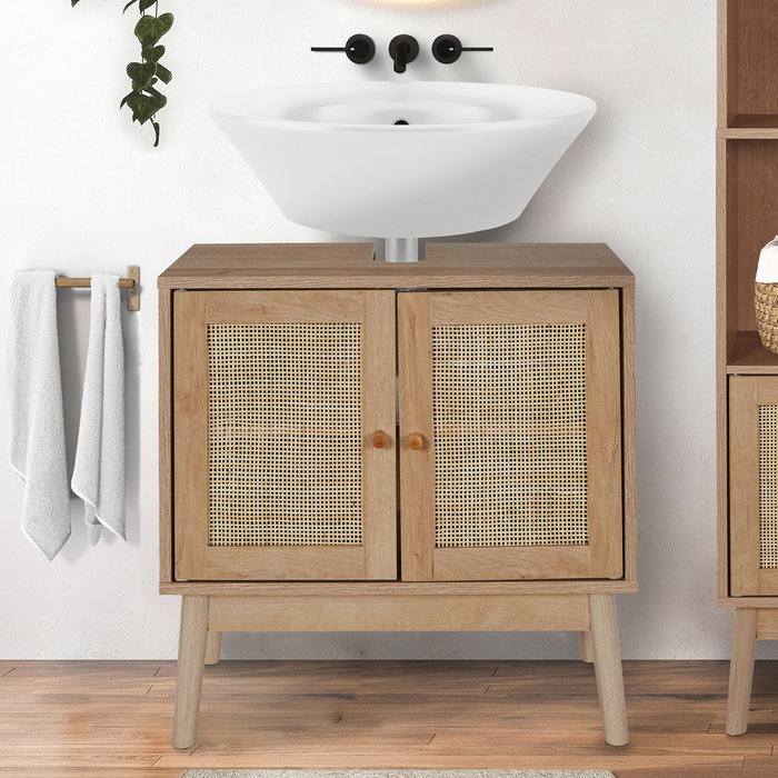 Home Deco Factory Meuble Lavabo Bali 60x30 H.70 Home Deco Factory Meuble Lavabo Bali 60x30 H.70