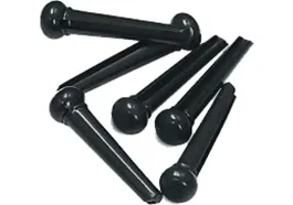 YELLOWPTS Pivots en plastique pour chevalet de guitare acoustique - Noir