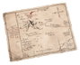 Weta Workshop Le Hobbit Impression Art Print Thorin's Map 40 x 30 cm