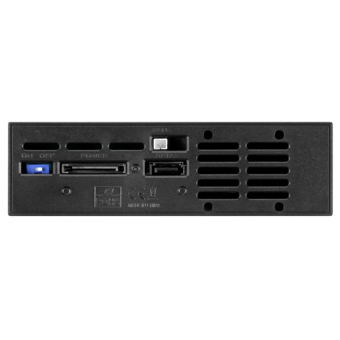 Icy ICY BOX IB-129SSK-B Rack mobile pour 2,5/3,5 SATA/SAS