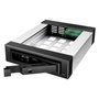 Icy ICY BOX IB-129SSK-B Rack mobile pour 2,5/3,5 SATA/SAS